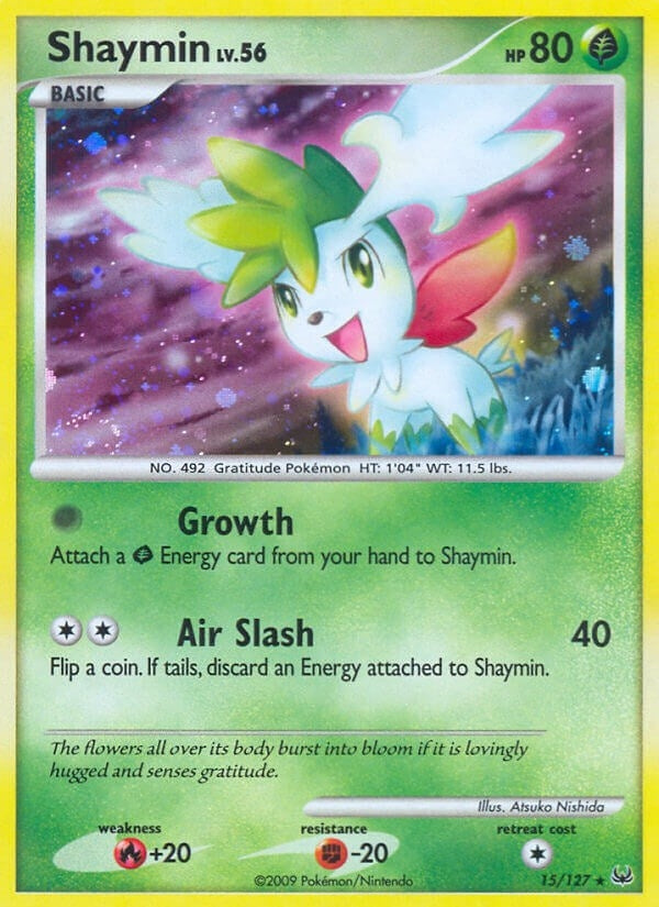 Image for Shaymin (15) (15/127) [Platinum] - Pokemon
