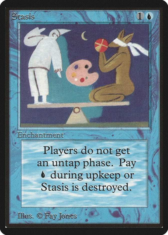 Image for Stasis [Beta Edition] - Magic: The Gathering
