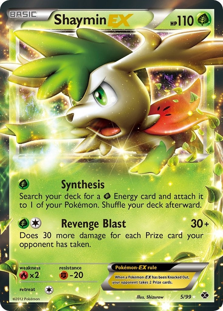 Image for Shaymin EX (5/99) [Next Destinies] - Pokemon