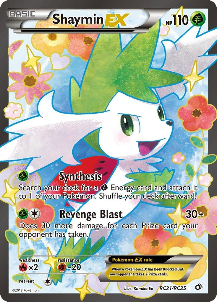 Image for Shaymin EX (Full Art) (RC21/RC25) [Legendary Treasures: Radiant Collection] - Pokemon