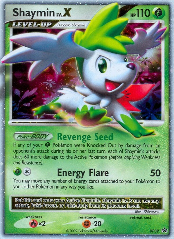 Image for Shaymin LV.X - DP39 (DP39) [Diamond and Pearl Promos] - Pokemon