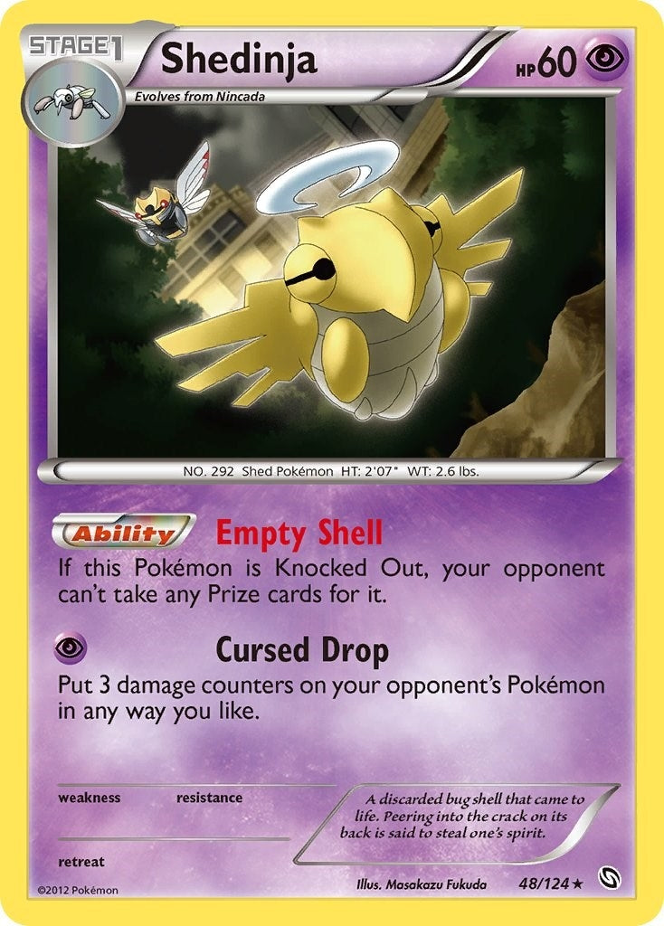 Image for Shedinja (48/124) [Dragons Exalted] - Pokemon
