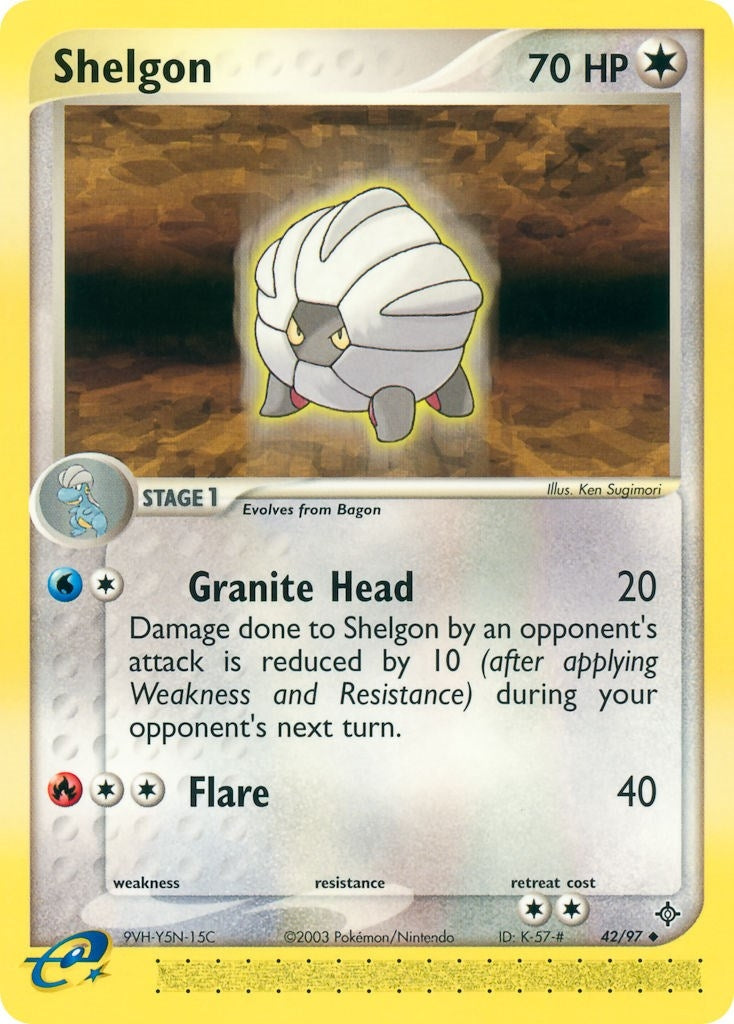 Image for Shelgon (42/97) [Dragon] - Pokemon