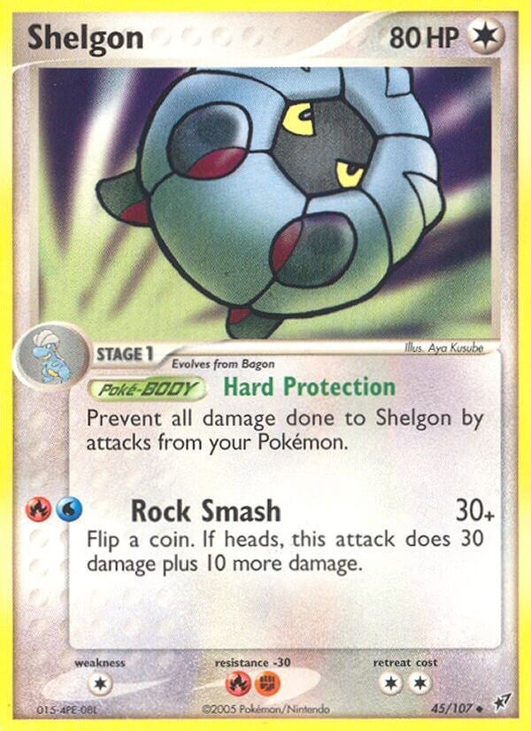 Image for Shelgon (45/107) [Deoxys] - Pokemon