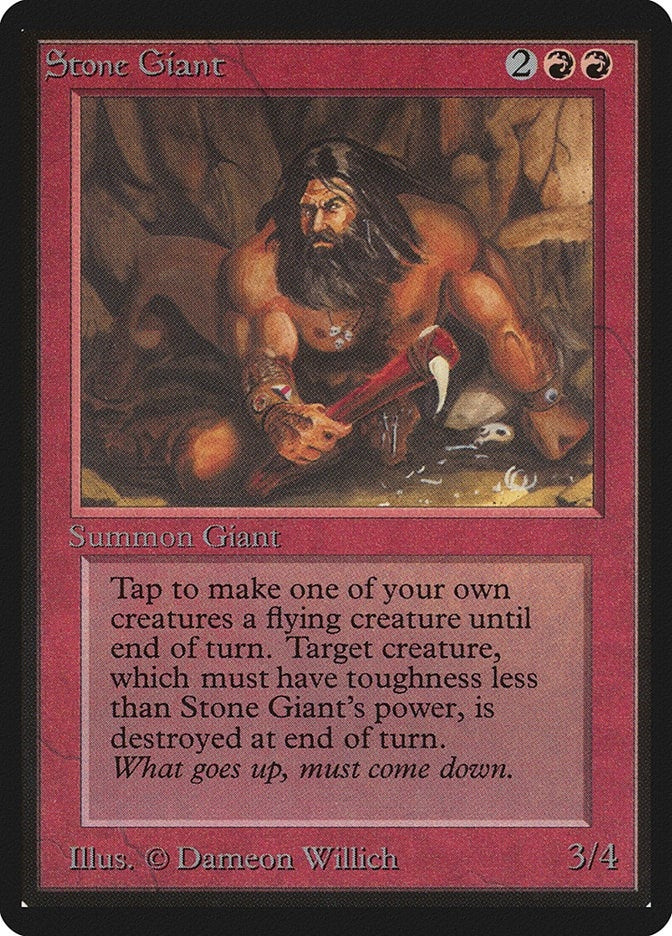 Image for Stone Giant [Beta Edition] - Magic: The Gathering
