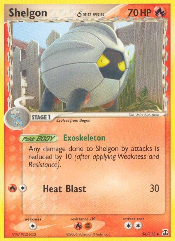 Image for Shelgon - 054/113 (Delta Species) (54/113) [Delta Species] - Pokemon