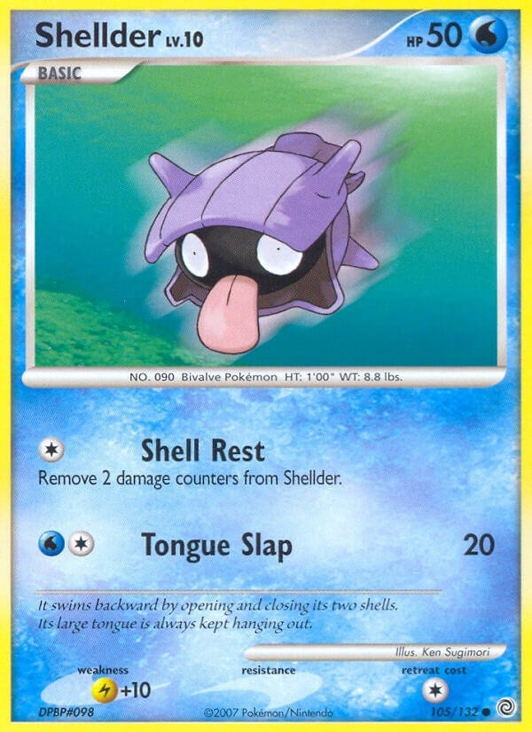 Image for Shellder (105/132) [Secret Wonders] - Pokemon