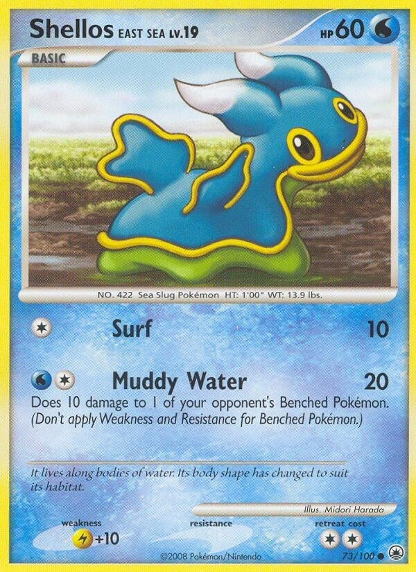 Image for Shellos East Sea (73/100) [Majestic Dawn] - Pokemon