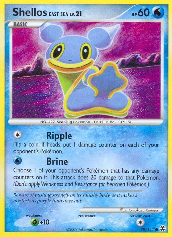 Image for Shellos East Sea (79/111) [Rising Rivals] - Pokemon