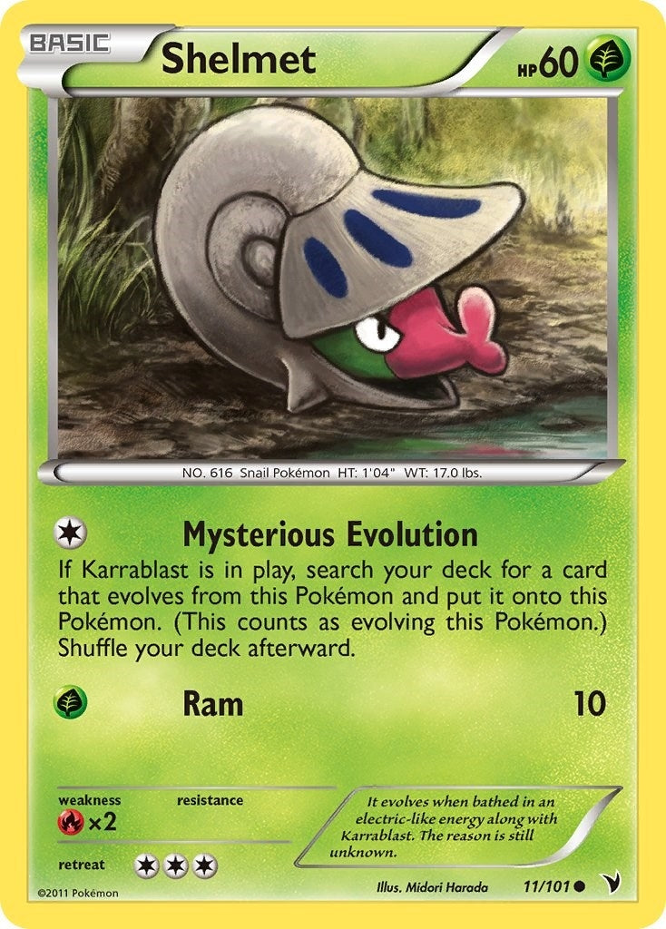 Image for Shelmet (11/101) [Noble Victories] - Pokemon