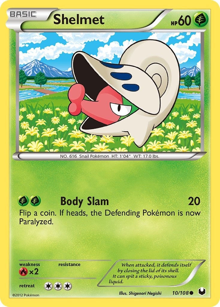 Image for Shelmet (10/108) [Dark Explorers] - Pokemon