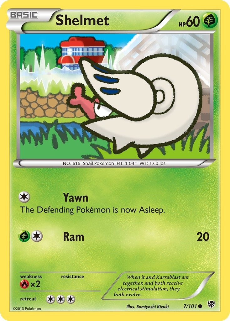 Image for Shelmet (7/101) [Plasma Blast] - Pokemon