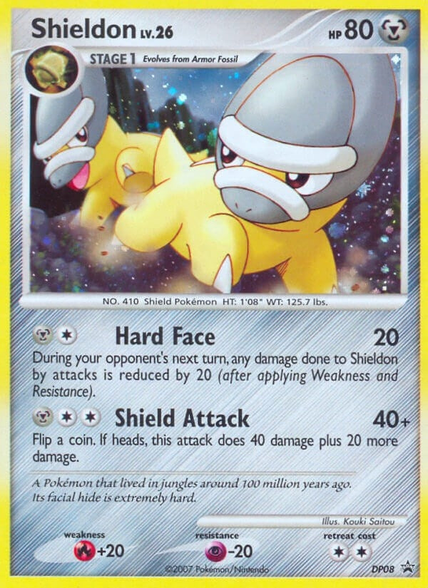 Image for Shieldon - DP08 (DP08) [Diamond and Pearl Promos] - Pokemon
