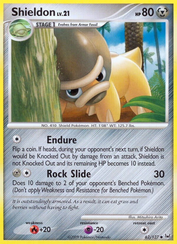 Image for Shieldon (62/127) [Platinum] - Pokemon