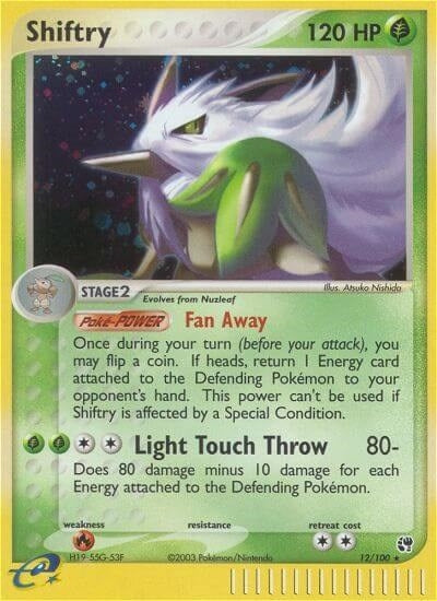 Image for Shiftry (12/100) [Sandstorm] - Pokemon