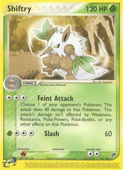 Image for Shiftry (22/100) [Sandstorm] - Pokemon