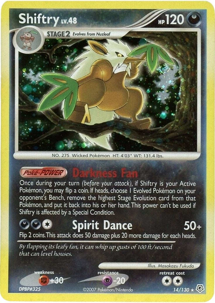 Image for Shiftry (14/130) [Diamond and Pearl] - Pokemon