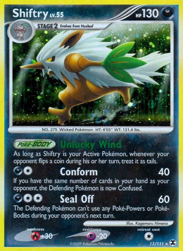 Image for Shiftry (13/111) [Rising Rivals] - Pokemon