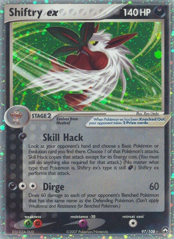 Image for Shiftry ex (97/108) [Power Keepers] - Pokemon