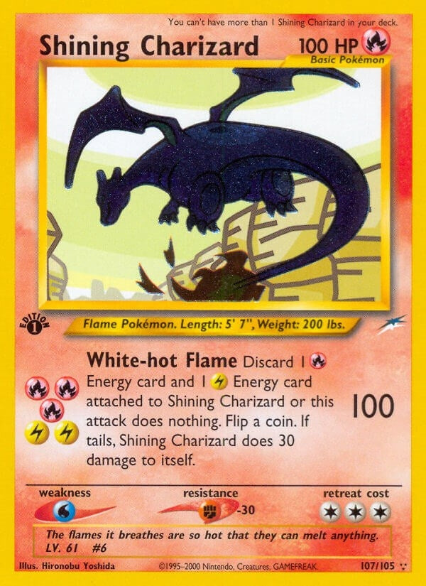 Image for Shining Charizard (107/105) [Neo Destiny] - Pokemon