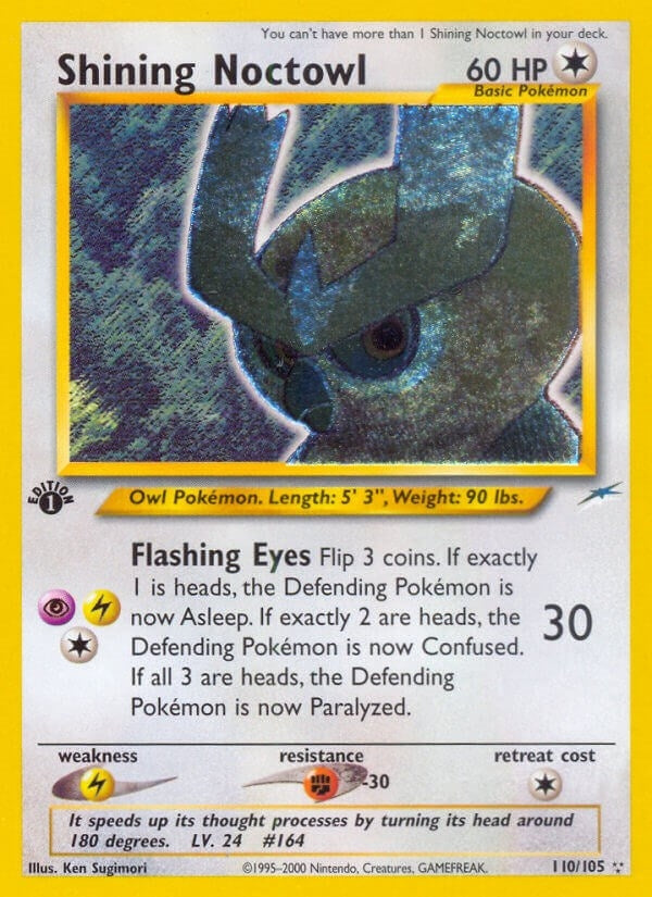 Image for Shining Noctowl (110/105) [Neo Destiny] - Pokemon