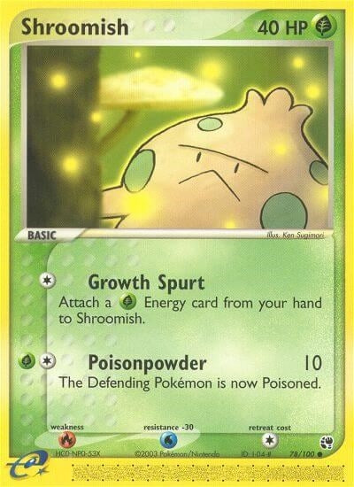Image for Shroomish (78/100) [Sandstorm] - Pokemon