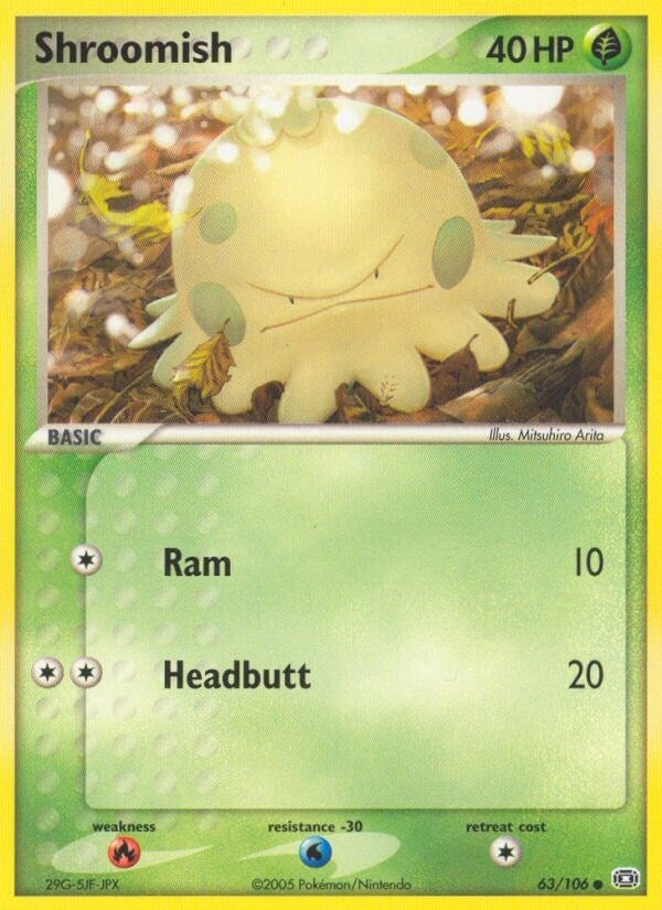 Image for Shroomish (63/106) [Emerald] - Pokemon