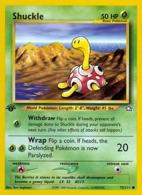 Image for Shuckle (072/111) [Neo Genesis] - Pokemon