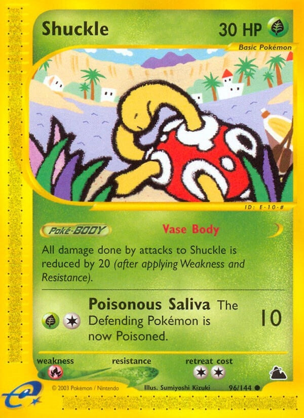 Image for Shuckle (096/144) [Skyridge] - Pokemon