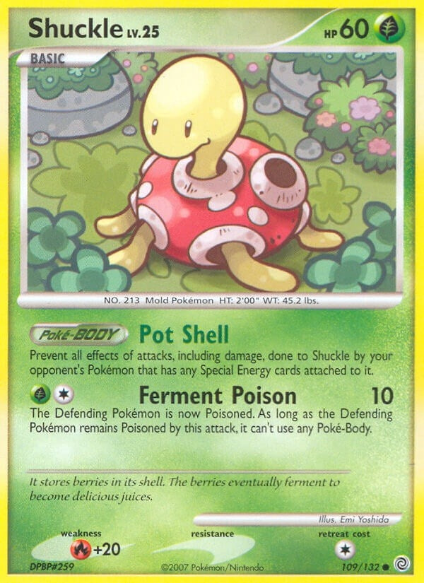 Image for Shuckle (109/132) [Secret Wonders] - Pokemon
