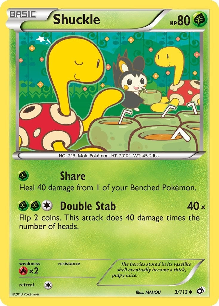 Shuckle (3/113) [Legendary Treasures]