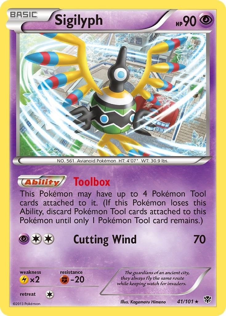 Image for Sigilyph (41/101) [Plasma Blast] - Pokemon