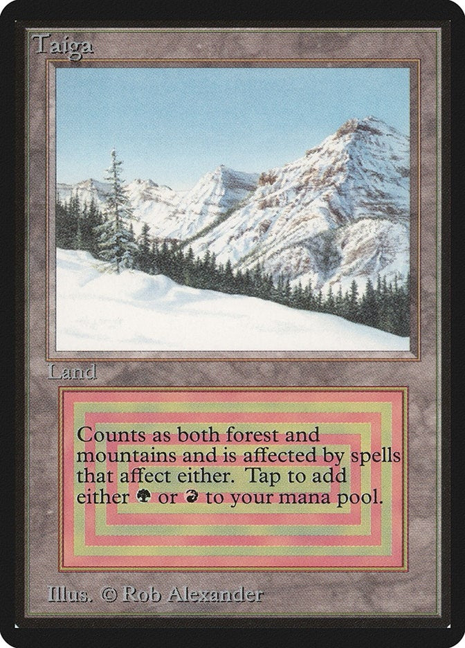 Image for Taiga [Beta Edition] - Magic: The Gathering