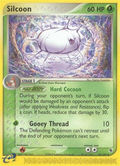 Image for Silcoon (43/109) [Ruby and Sapphire] - Pokemon