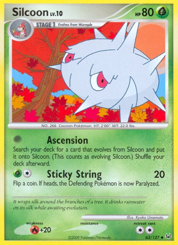Image for Silcoon (63/127) [Platinum] - Pokemon