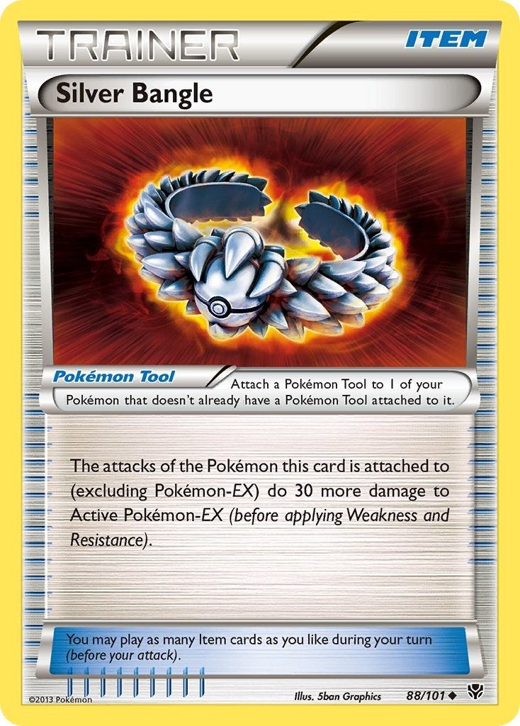 Image for Silver Bangle (88/101) [Plasma Blast] - Pokemon