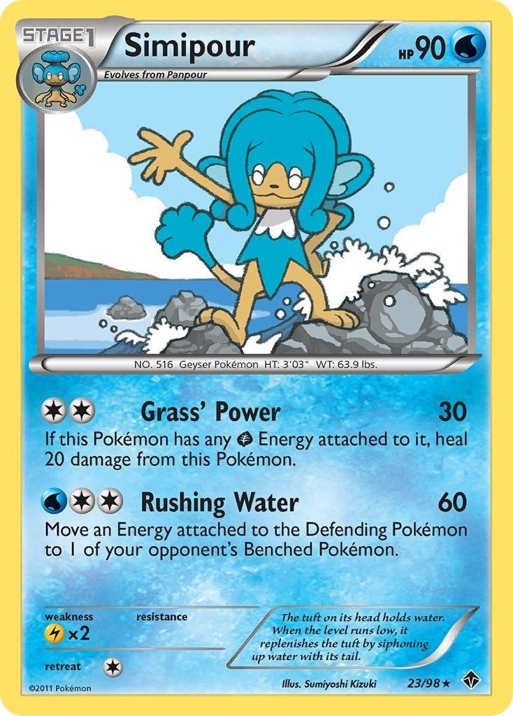 Image for Simipour (23/98) [Emerging Powers] - Pokemon