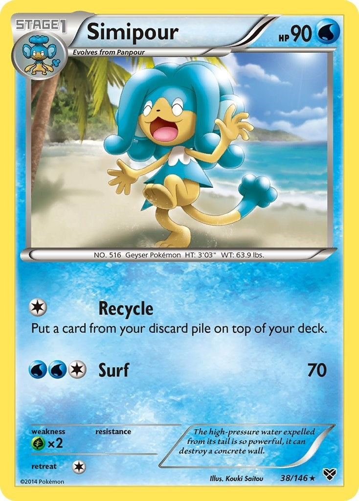 Image for Simipour (38/146) [XY Base Set] - Pokemon