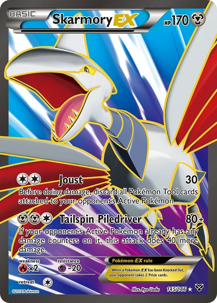 Image for Skarmory EX (145 Full Art) (145/146) [XY Base Set] - Pokemon