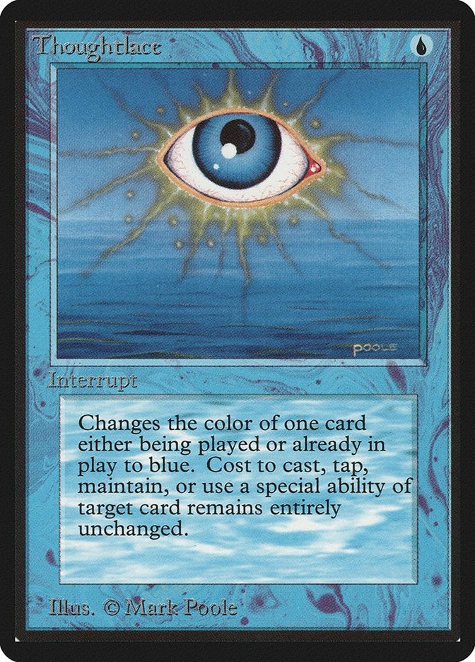 Image for Thoughtlace [Beta Edition] - Magic: The Gathering