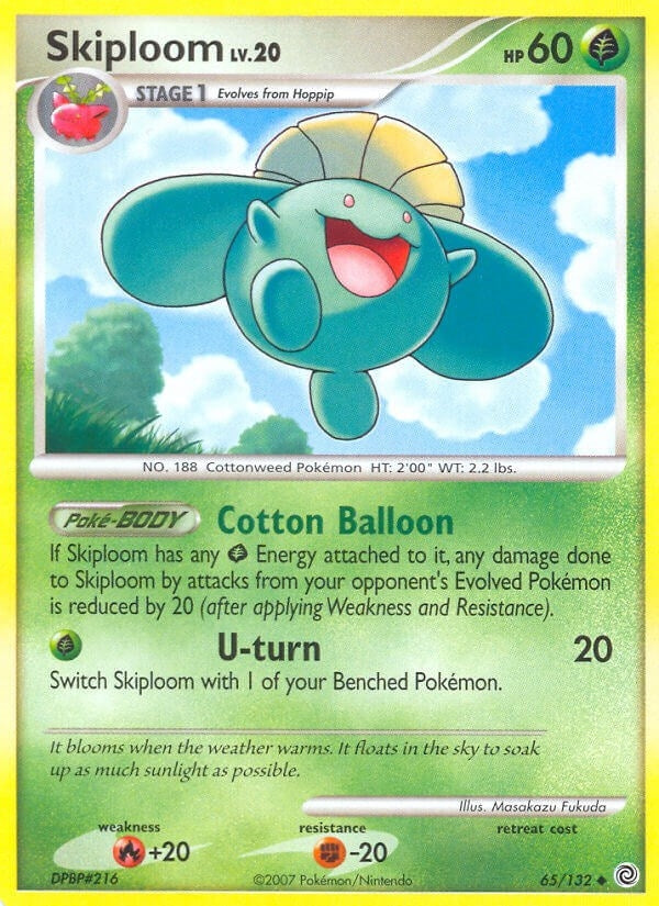 Image for Skiploom (65/132) [Secret Wonders] - Pokemon