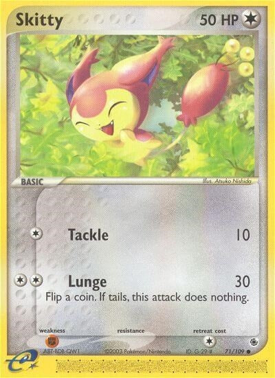 Image for Skitty (71/109) [Ruby and Sapphire] - Pokemon