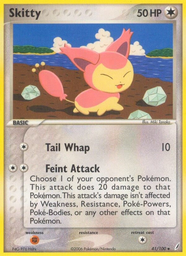 Image for Skitty (41/100) [Crystal Guardians] - Pokemon