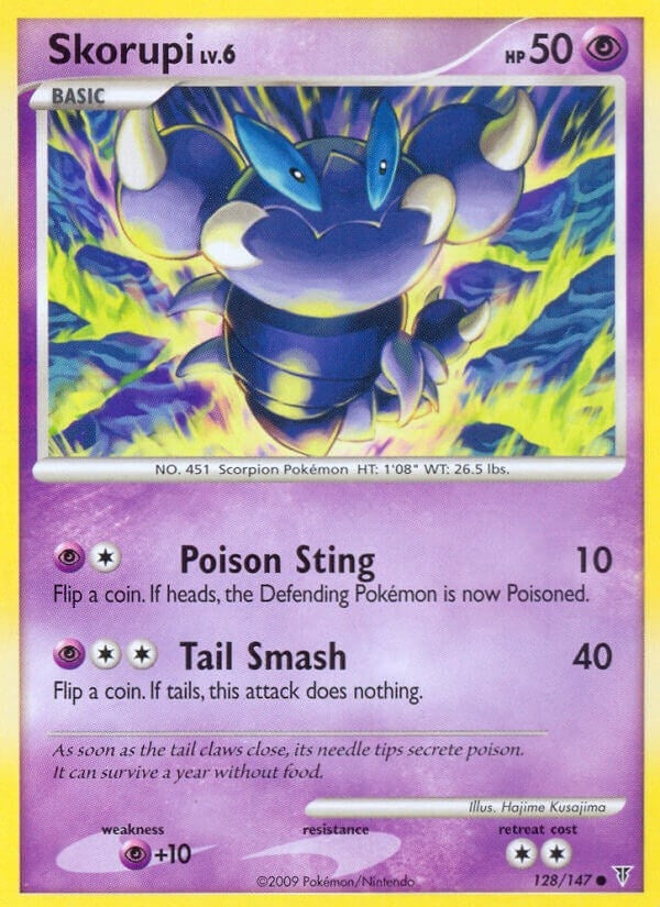 Image for Skorupi (128) [Supreme Victors] - Pokemon
