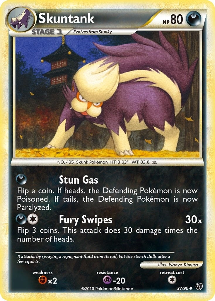 Image for Skuntank (37/90) [Undaunted] - Pokemon