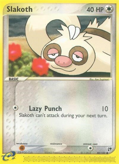 Image for Slakoth (80/100) [Sandstorm] - Pokemon