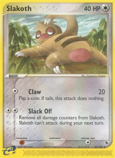Image for Slakoth (45/109) [Ruby and Sapphire] - Pokemon
