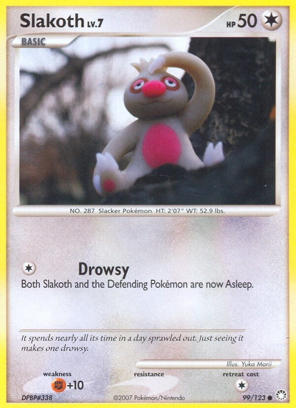 Image for Slakoth (99/123) [Mysterious Treasures] - Pokemon
