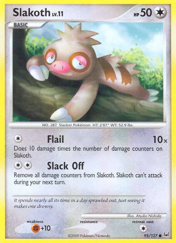 Image for Slakoth (95/127) [Platinum] - Pokemon