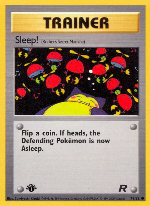 Image for Sleep! (Rocket's Secret Machine) (79/82) [Team Rocket] - Pokemon